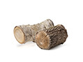 Bois bûche en rondin
