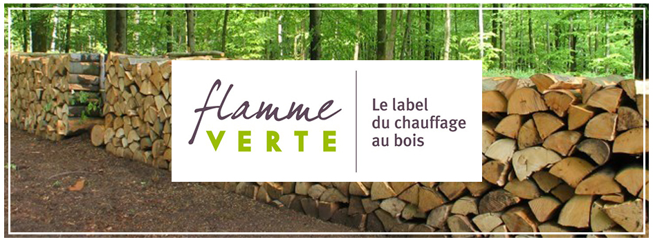 ONF Energie Bois recommandé par le label Flamme Verte