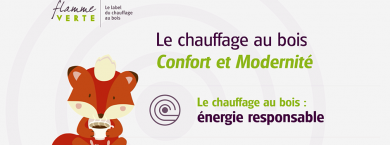 Flamme Verte : "Le chauffage au bois - Confort et Modernité"